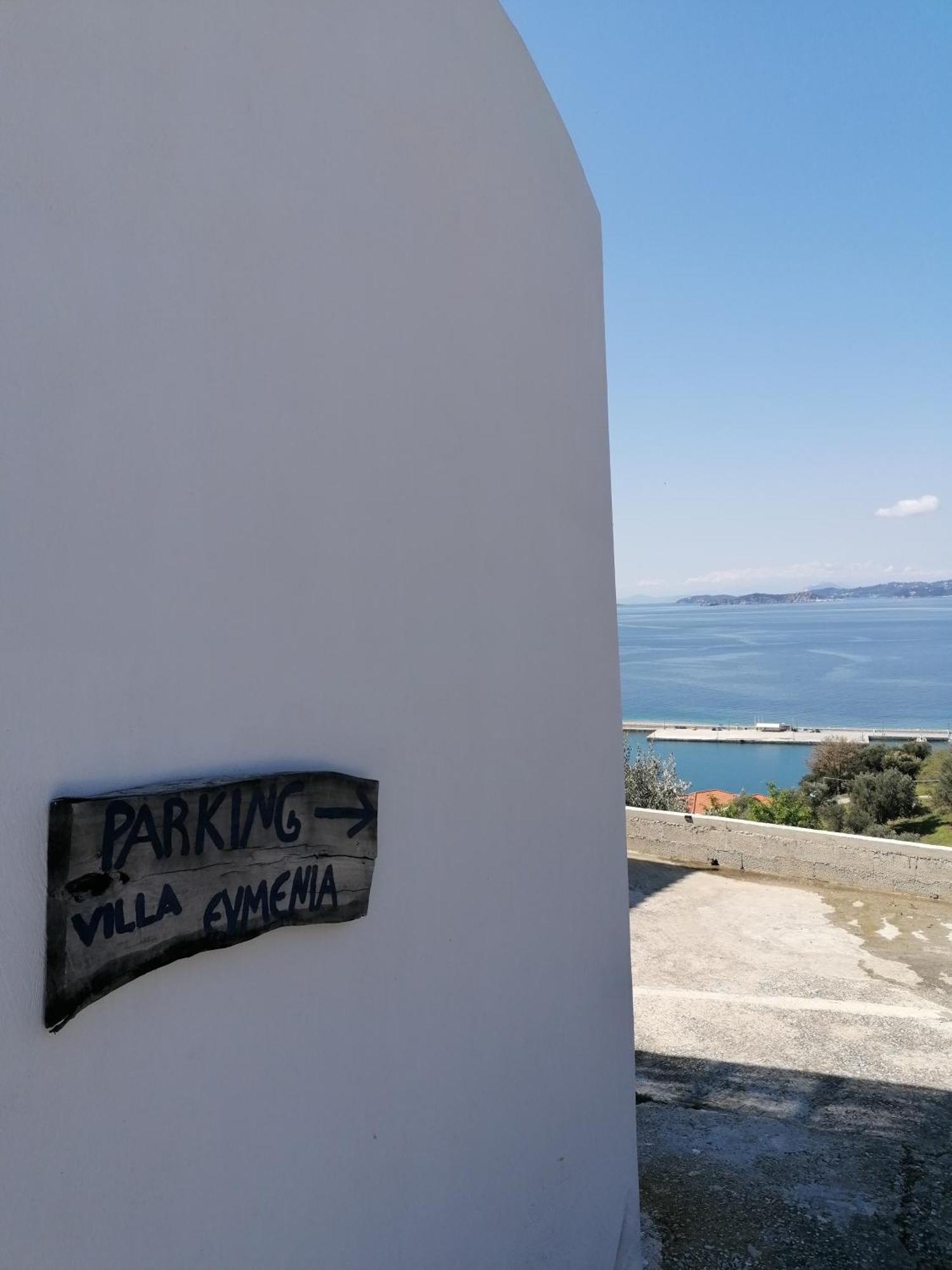 Villa Evmenia Panoramic View & Sea Front Apartments Скопелос Екстериор снимка
